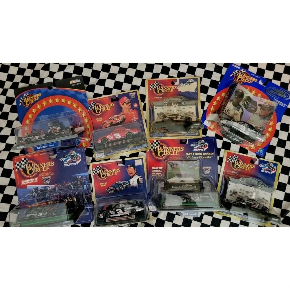Dale Earnhardt Sr Winners Circle Lot of 8 Sealed 1:64 NASCAR Diecast Cars